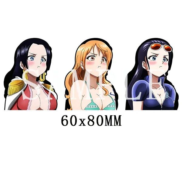 Anime Motion Lenticular Small Stickers Decals – Anime Maiden