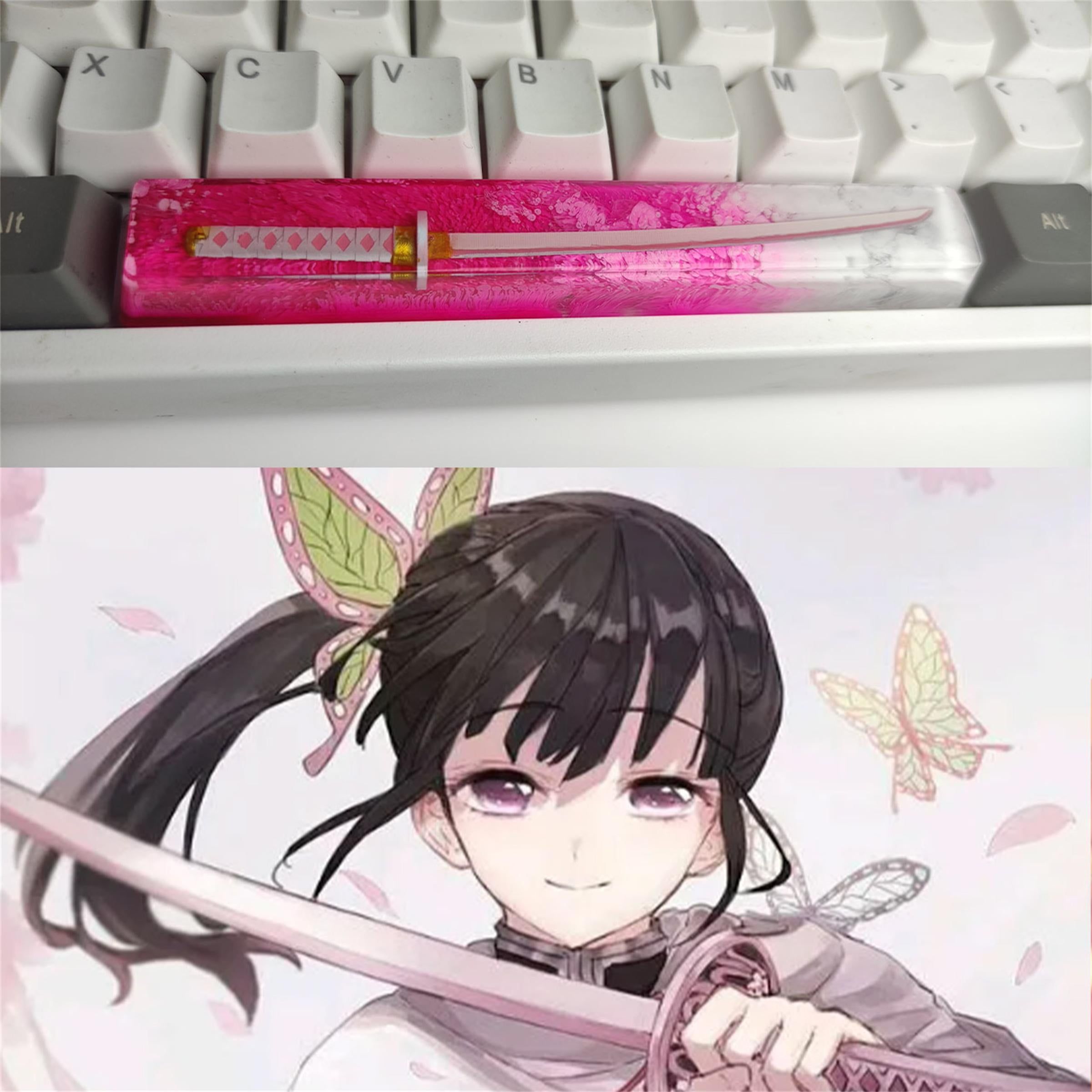 Demon Slayer Spacebar Keycap – Anime Maiden