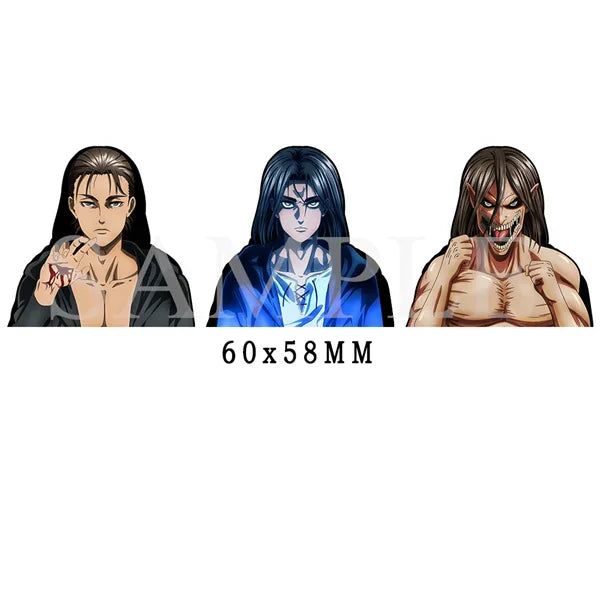 Anime Motion Lenticular Small Stickers Decals – Anime Maiden
