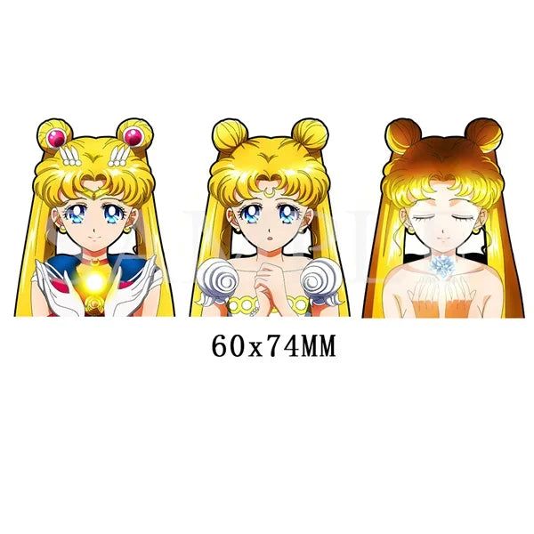 Anime Motion Lenticular Small Stickers Decals – Anime Maiden