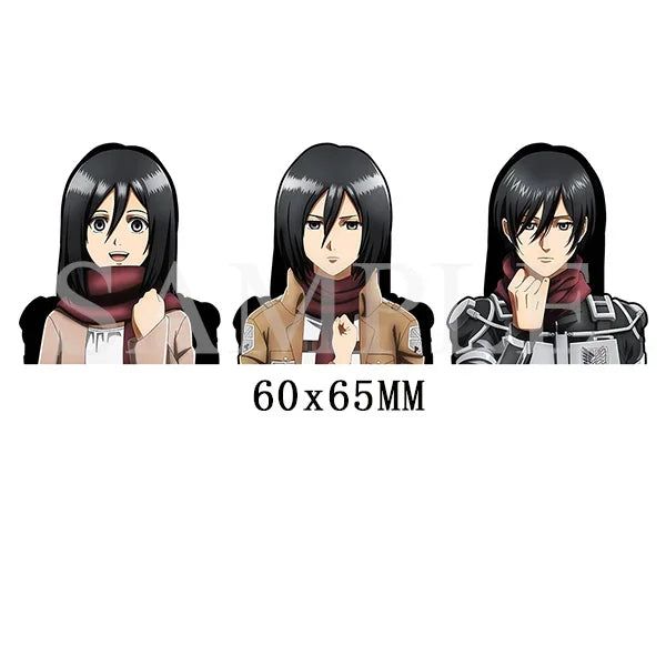 Anime Motion Lenticular Small Stickers Decals – Anime Maiden