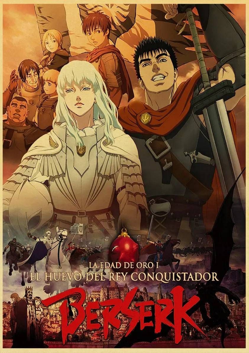 Berserk Anime Poster Collection | Anime Maiden