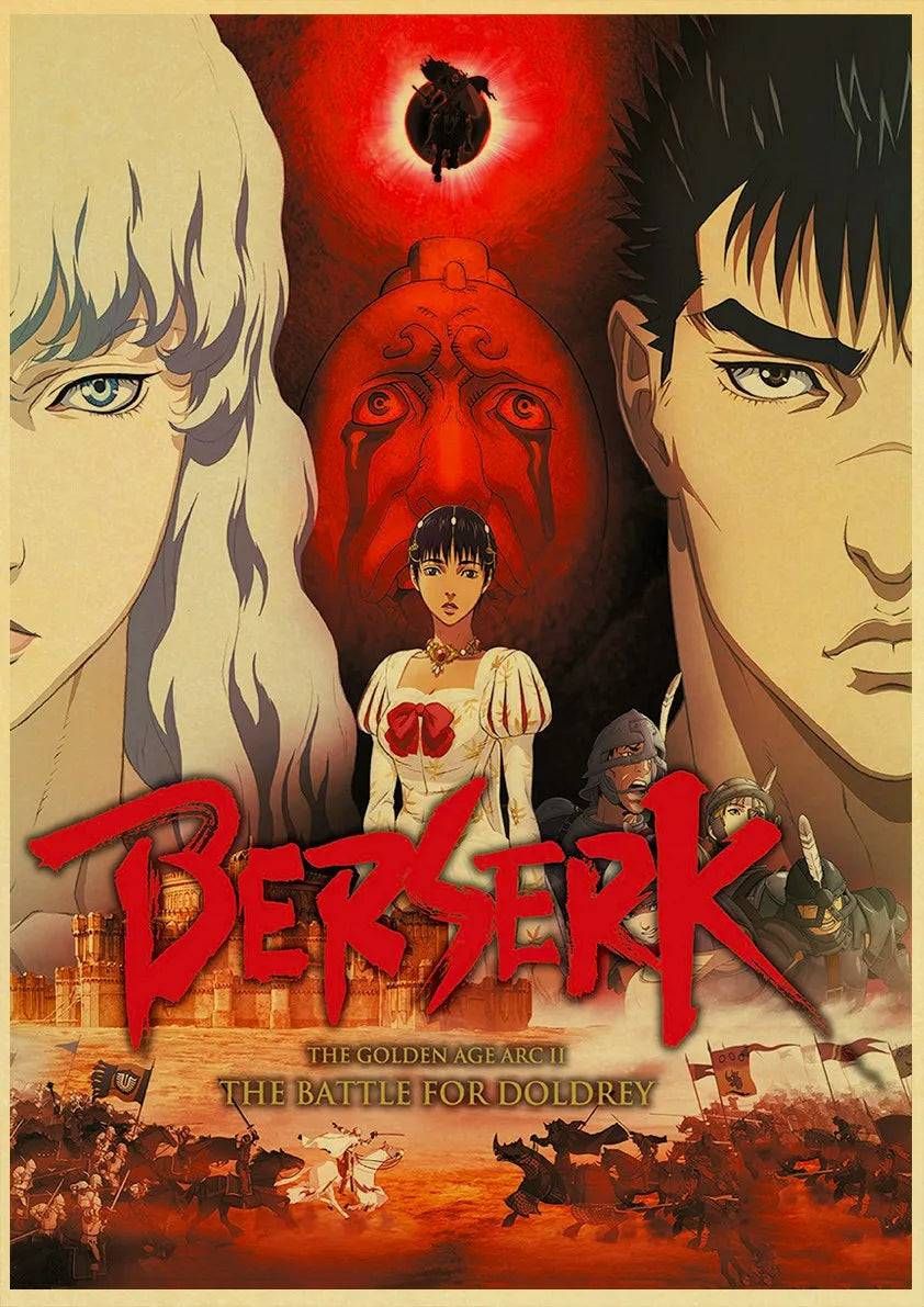 Berserk Anime Poster Collection | Anime Maiden