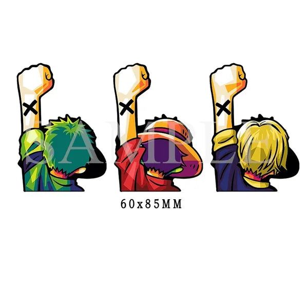 Anime Motion Lenticular Small Stickers Decals – Anime Maiden