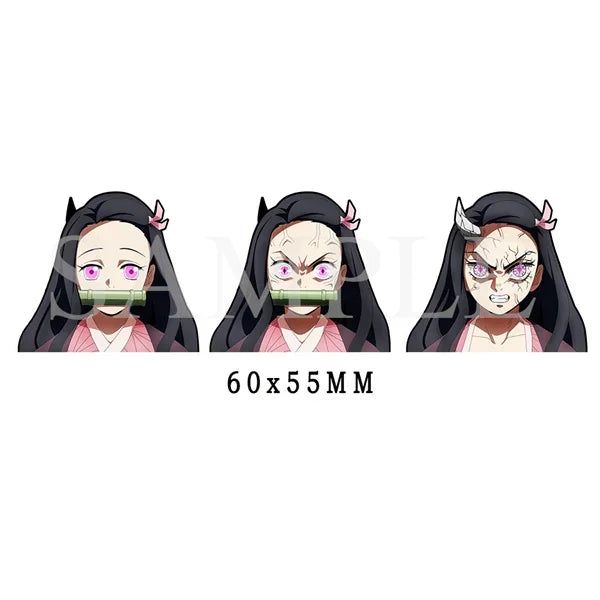 Anime Motion Lenticular Small Stickers Decals – Anime Maiden