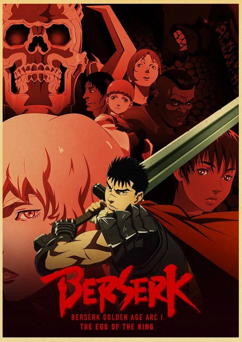 Berserk Anime Poster Collection | Anime Maiden