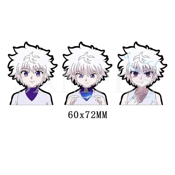 Anime Motion Lenticular Small Stickers Decals – Anime Maiden