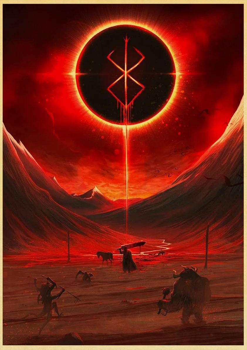 Berserk Anime Poster Collection | Anime Maiden