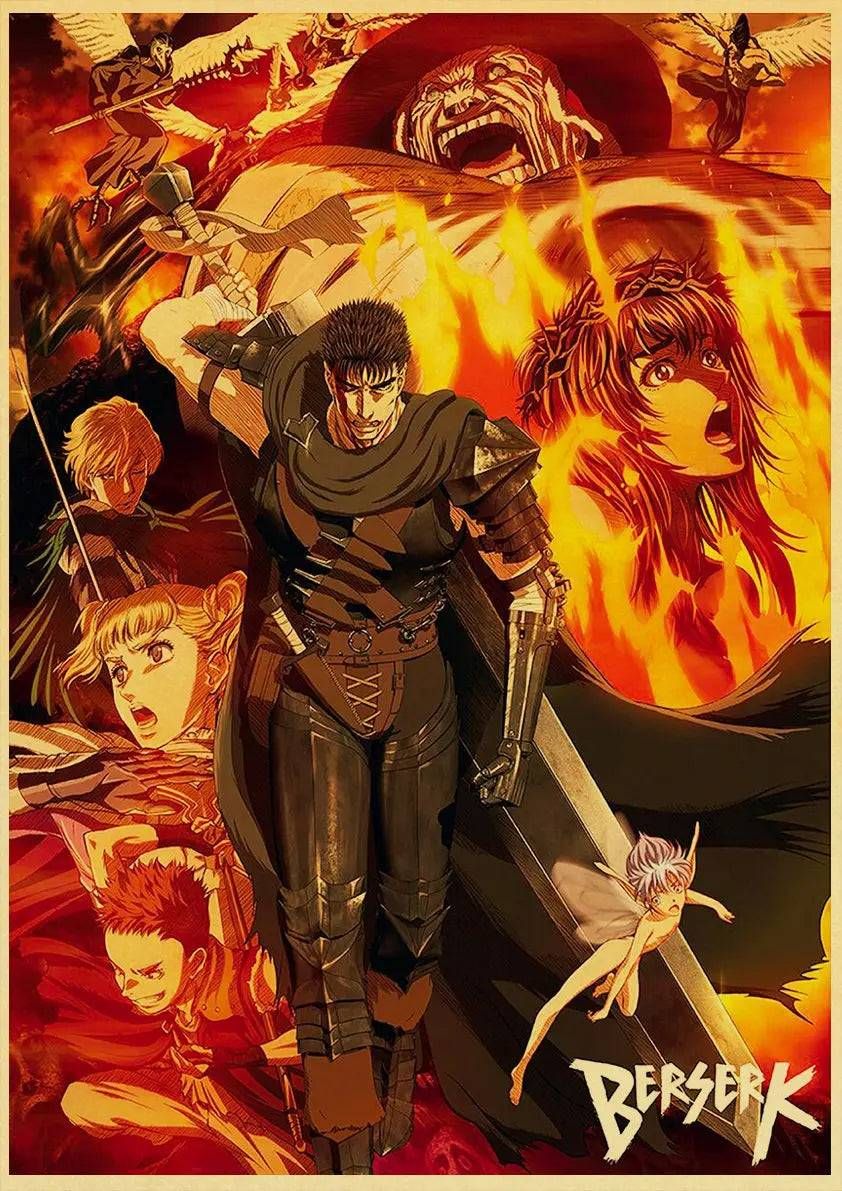 Berserk Anime Poster Collection | Anime Maiden