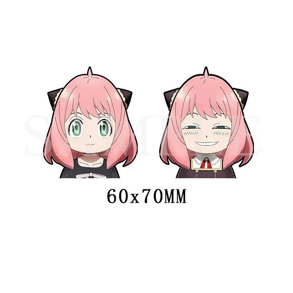 Anime Motion Lenticular Small Stickers Decals – Anime Maiden