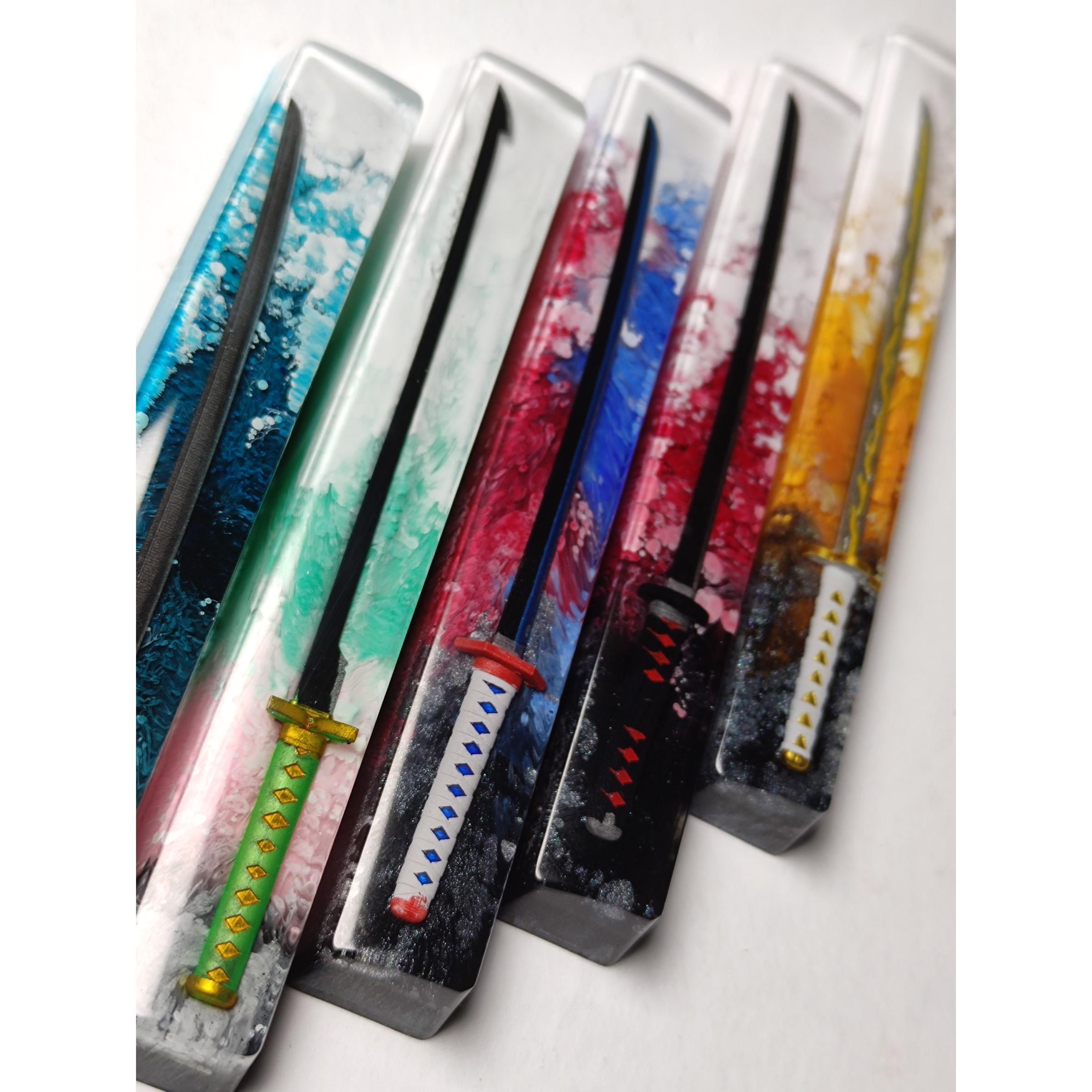 Demon Slayer Spacebar Keycap – Anime Maiden