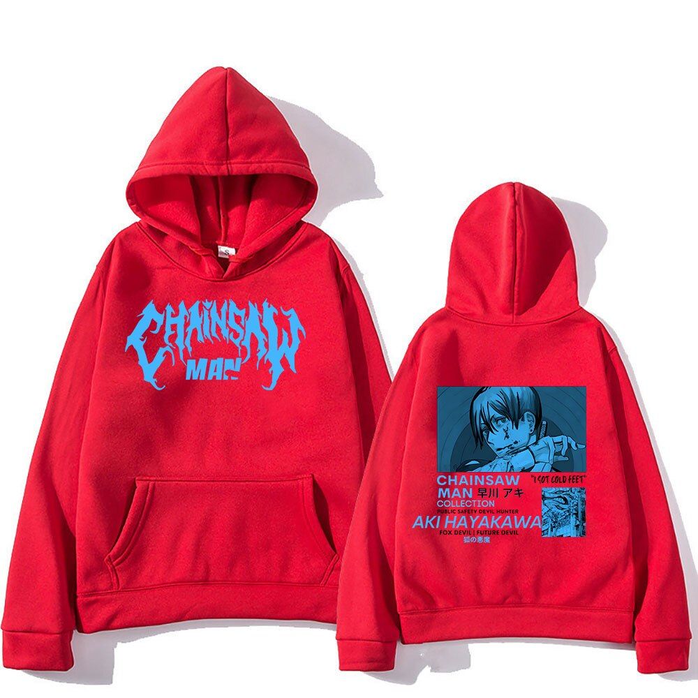 Chainsaw Man Aki Hoodie – Anime Maiden