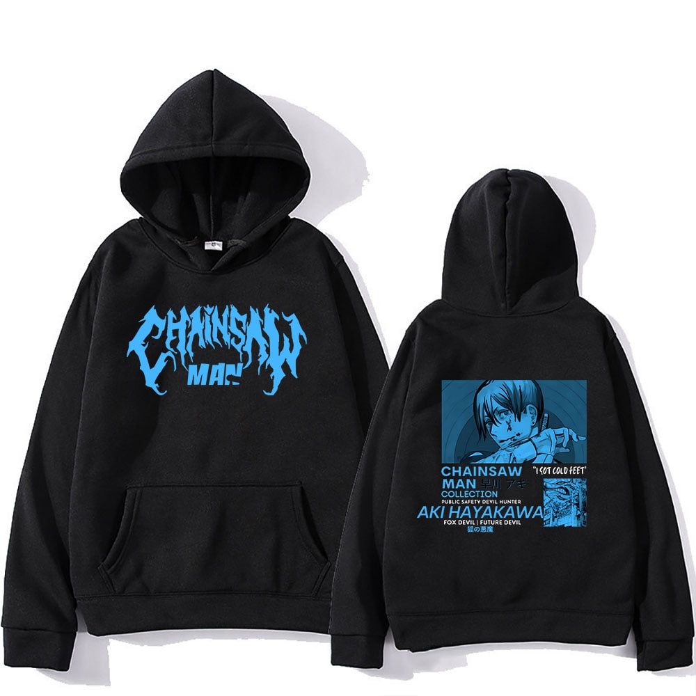 Chainsaw Man Aki Hoodie – Anime Maiden